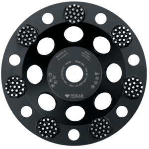 Talerz szlifujący Nozar - Rambo G 125/22,2 mm (gruby szlif)